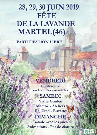 fete de la lavande a Martel (Lot) fete de la lavande a Martel (Lot)
