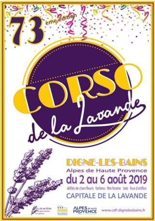"73ème Corso de la lavande de Digne les Bains (Alpes de Haute-Provence)" "73ème Corso de la lavande de Digne les Bains (Alpes de Haute-Provence)"