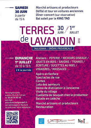 Taulignan fete le lavandin 2018