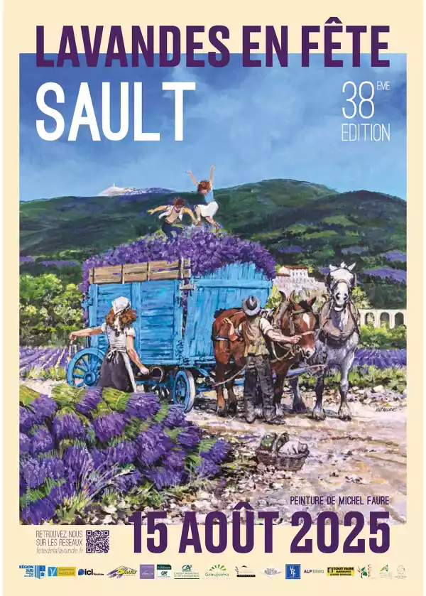 38ème fête de la lavande à Sault (Vaucluse) 38ème fête de la lavande à Sault (Vaucluse)
