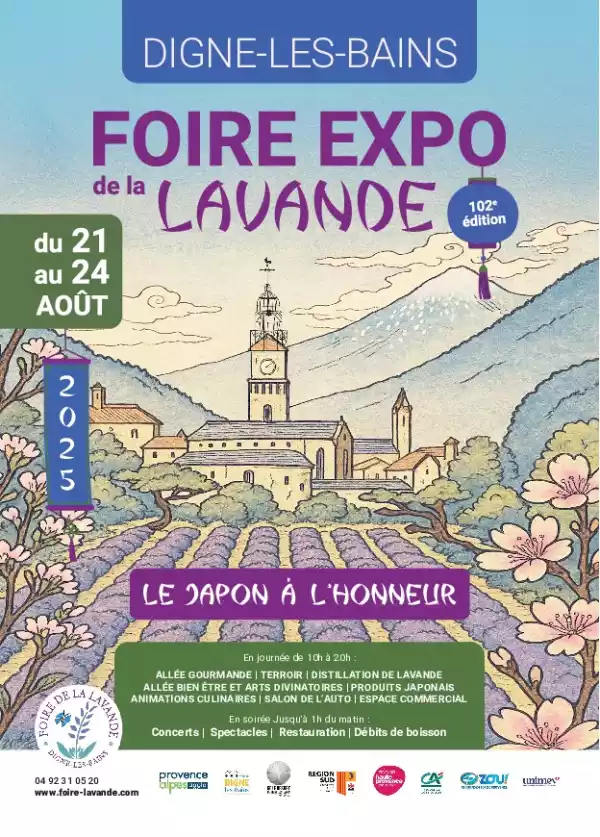 foire expo de la lavande 2025 à Digne-les-Bains foire expo de la lavande 2025 à Digne-les-Bains