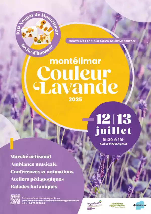 Montélimar Couleur Lavande 2025
